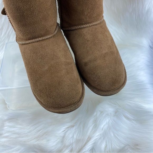 BEARPAW BOSHIE CHESTNUT DISTRESS SNOW- WINTER BOOTS SIZE 7 - Picture 6 of 10
